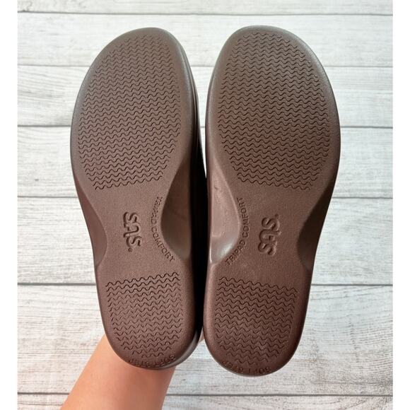 SAS Women’s Teak Clog Tripad Comfort Coolstep Comfort Slides Mules Size 8.5 WW - Picture 6 of 6